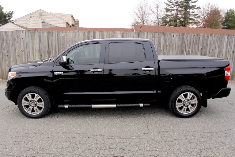 Used 2015 Toyota Tundra 4wd CrewMax 5.7L V8 Platinum Used 2015 Toyota Tundra 4wd CrewMax 5.7L V8 Platinum for sale at Metro West Motorcars LLC in Shrewsbury MA 2