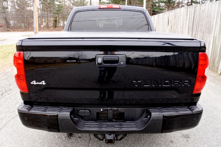 Used 2015 Toyota Tundra 4wd CrewMax 5.7L V8 Platinum Used 2015 Toyota Tundra 4wd CrewMax 5.7L V8 Platinum for sale at Metro West Motorcars LLC in Shrewsbury MA 4