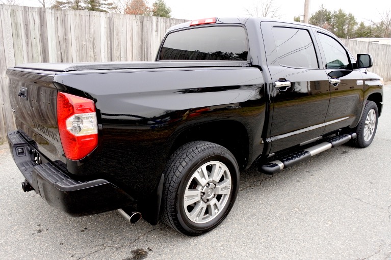 Used 2015 Toyota Tundra 4wd CrewMax 5.7L V8 Platinum Used 2015 Toyota Tundra 4wd CrewMax 5.7L V8 Platinum for sale at Metro West Motorcars LLC in Shrewsbury MA 5