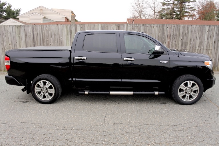 Used 2015 Toyota Tundra 4wd CrewMax 5.7L V8 Platinum Used 2015 Toyota Tundra 4wd CrewMax 5.7L V8 Platinum for sale  at Metro West Motorcars LLC in Shrewsbury MA 6