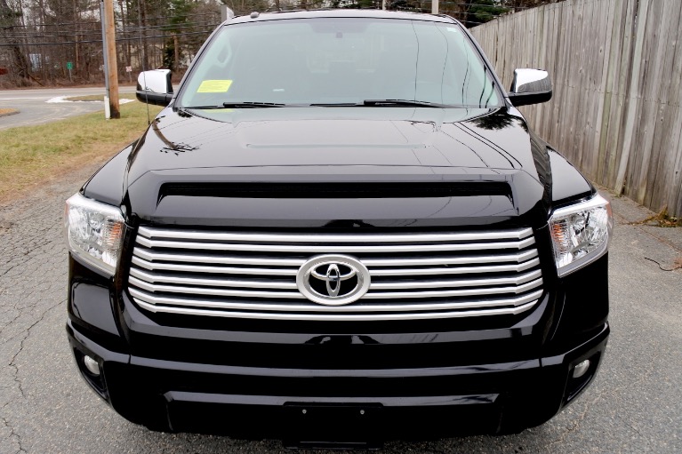 Used 2015 Toyota Tundra 4wd CrewMax 5.7L V8 Platinum Used 2015 Toyota Tundra 4wd CrewMax 5.7L V8 Platinum for sale at Metro West Motorcars LLC in Shrewsbury MA 8