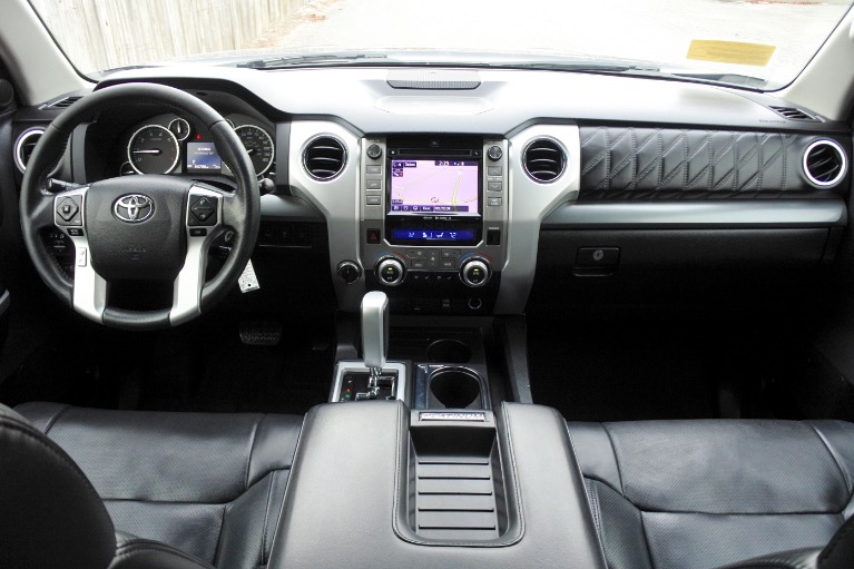 Used 2015 Toyota Tundra 4wd CrewMax 5.7L V8 Platinum Used 2015 Toyota Tundra 4wd CrewMax 5.7L V8 Platinum for sale at Metro West Motorcars LLC in Shrewsbury MA 9