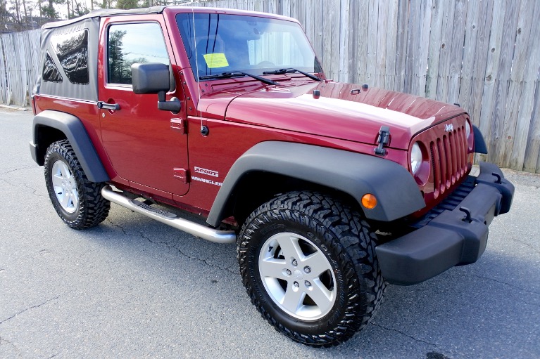 Used 2012 Jeep Wrangler 4WD 2dr Sport Used 2012 Jeep Wrangler 4WD 2dr Sport for sale at Metro West Motorcars LLC in Shrewsbury MA 7