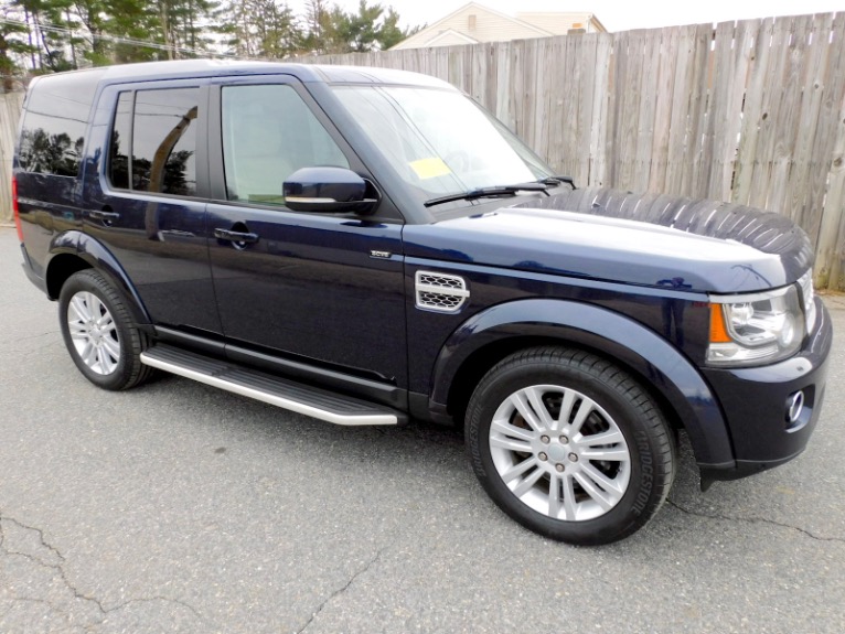 Used 2016 Land Rover Lr4 HSE LUX Used 2016 Land Rover Lr4 HSE LUX for sale at Metro West Motorcars LLC in Shrewsbury MA 7