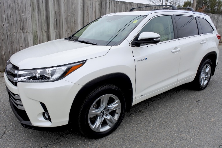 Used 2019 Toyota Highlander Hybrid Limited V6 AWD Used 2019 Toyota Highlander Hybrid Limited V6 AWD for sale at Metro West Motorcars LLC in Shrewsbury MA 1