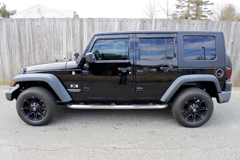 Used 2009 Jeep Wrangler Unlimited X 4WD Used 2009 Jeep Wrangler Unlimited X 4WD for sale  at Metro West Motorcars LLC in Shrewsbury MA 2