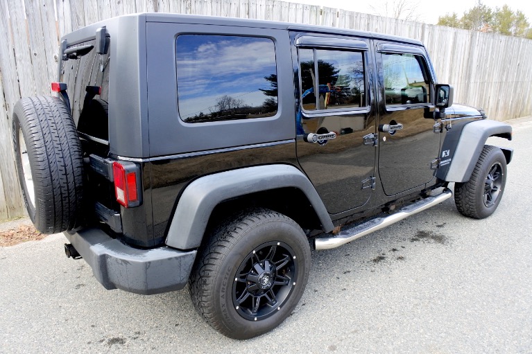 Used 2009 Jeep Wrangler Unlimited X 4WD Used 2009 Jeep Wrangler Unlimited X 4WD for sale  at Metro West Motorcars LLC in Shrewsbury MA 5