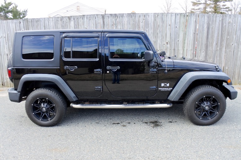 Used 2009 Jeep Wrangler Unlimited X 4WD Used 2009 Jeep Wrangler Unlimited X 4WD for sale  at Metro West Motorcars LLC in Shrewsbury MA 6