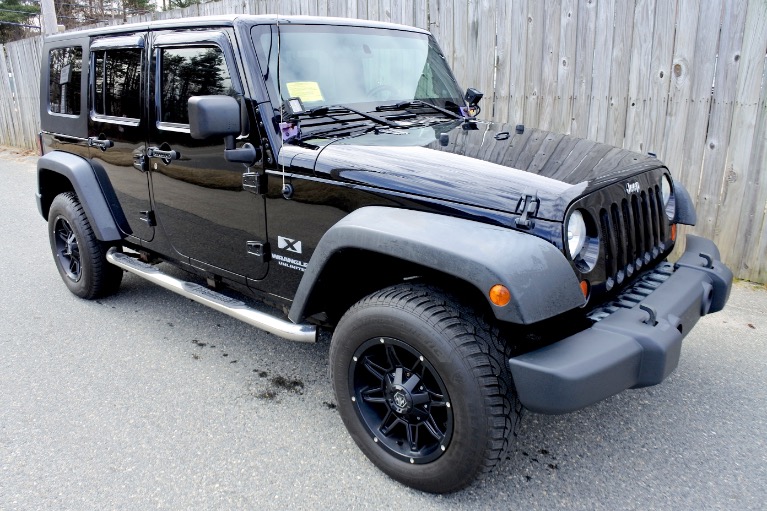 Used 2009 Jeep Wrangler Unlimited X 4WD Used 2009 Jeep Wrangler Unlimited X 4WD for sale  at Metro West Motorcars LLC in Shrewsbury MA 7