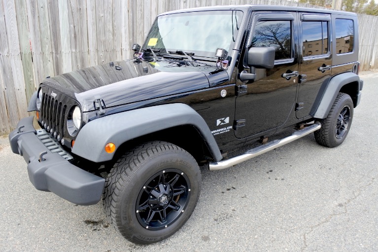 Used 2009 Jeep Wrangler Unlimited X 4WD Used 2009 Jeep Wrangler Unlimited X 4WD for sale  at Metro West Motorcars LLC in Shrewsbury MA 1