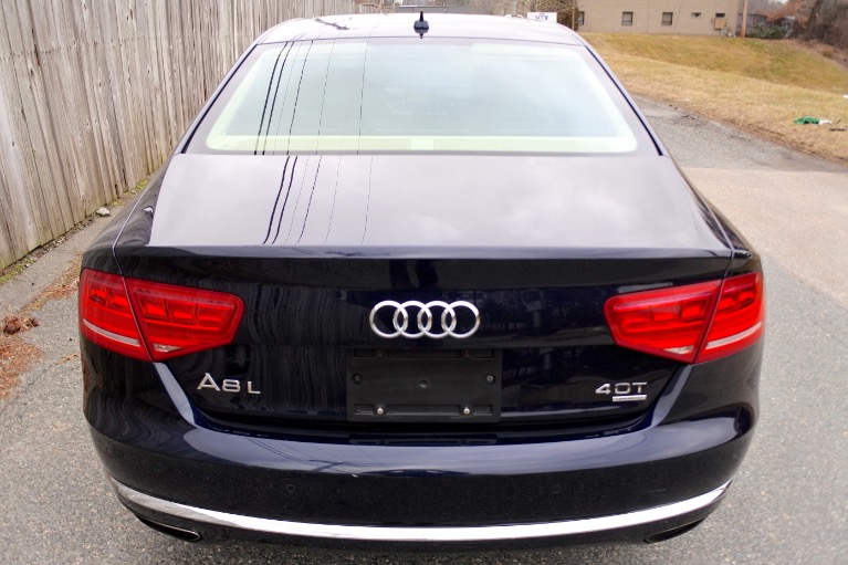 Used 2013 Audi A8 l 4.0L Quattro Used 2013 Audi A8 l 4.0L Quattro for sale  at Metro West Motorcars LLC in Shrewsbury MA 4