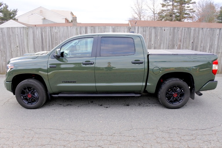 Used 2020 Toyota Tundra 4wd TRD Pro CrewMax 5.5'' Bed 5.7L Used 2020 Toyota Tundra 4wd TRD Pro CrewMax 5.5'' Bed 5.7L for sale at Metro West Motorcars LLC in Shrewsbury MA 2