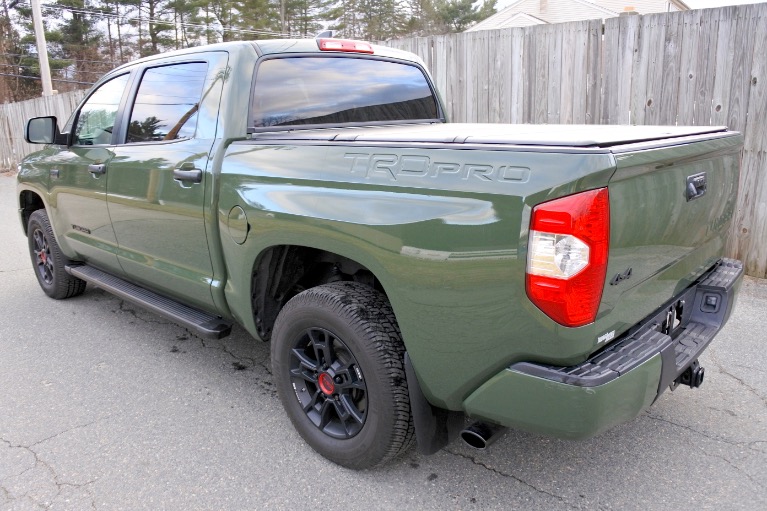 Used 2020 Toyota Tundra 4wd TRD Pro CrewMax 5.5'' Bed 5.7L Used 2020 Toyota Tundra 4wd TRD Pro CrewMax 5.5'' Bed 5.7L for sale at Metro West Motorcars LLC in Shrewsbury MA 3