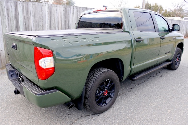 Used 2020 Toyota Tundra 4wd TRD Pro CrewMax 5.5'' Bed 5.7L Used 2020 Toyota Tundra 4wd TRD Pro CrewMax 5.5'' Bed 5.7L for sale at Metro West Motorcars LLC in Shrewsbury MA 5