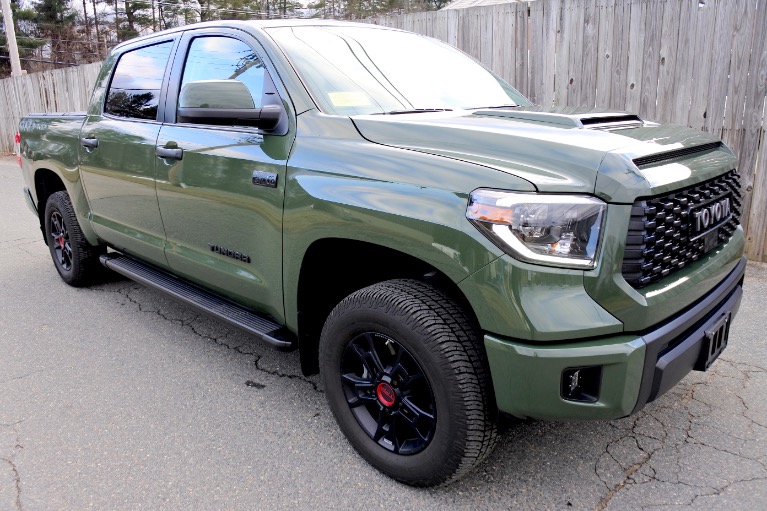 Used 2020 Toyota Tundra 4wd TRD Pro CrewMax 5.5'' Bed 5.7L Used 2020 Toyota Tundra 4wd TRD Pro CrewMax 5.5'' Bed 5.7L for sale at Metro West Motorcars LLC in Shrewsbury MA 7