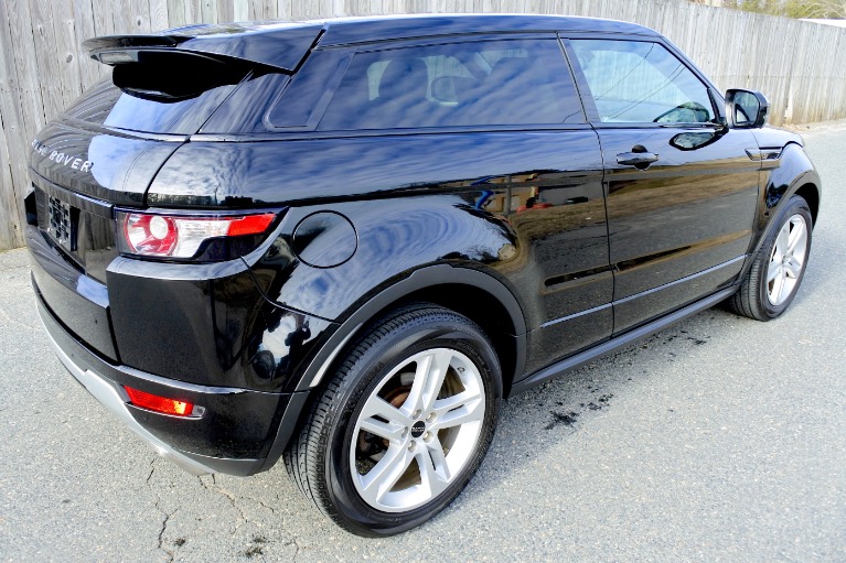 Used 2012 Land Rover Range Rover Evoque Coupe Dynamic Premium Used 2012 Land Rover Range Rover Evoque Coupe Dynamic Premium for sale at Metro West Motorcars LLC in Shrewsbury MA 5