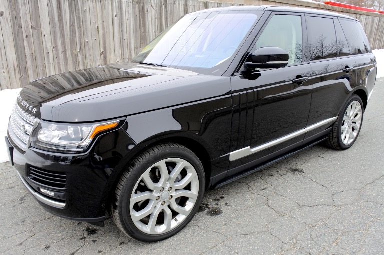 Used 2016 Land Rover Range Rover Supercharged Used 2016 Land Rover Range Rover Supercharged for sale at Metro West Motorcars LLC in Shrewsbury MA 1