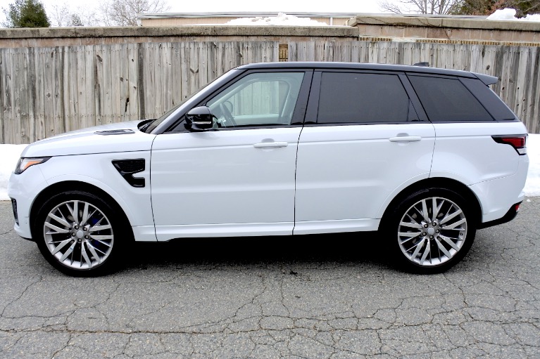 Used 2017 Land Rover Range Rover Sport V8 Supercharged SVR Used 2017 Land Rover Range Rover Sport V8 Supercharged SVR for sale at Metro West Motorcars LLC in Shrewsbury MA 2