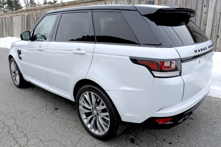 Used 2017 Land Rover Range Rover Sport V8 Supercharged SVR Used 2017 Land Rover Range Rover Sport V8 Supercharged SVR for sale  at Metro West Motorcars LLC in Shrewsbury MA 3