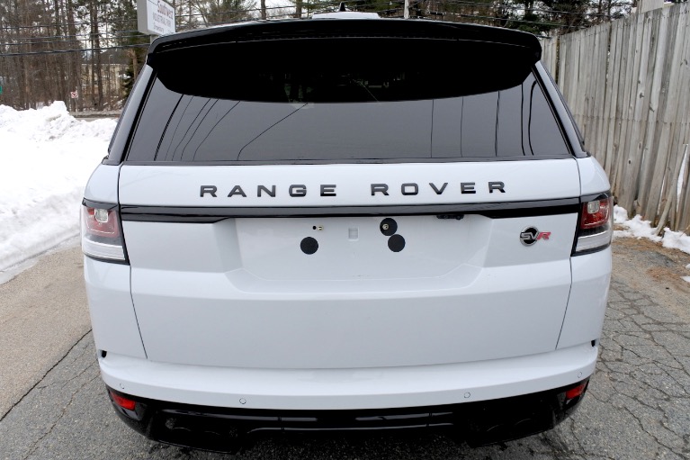 Used 2017 Land Rover Range Rover Sport V8 Supercharged SVR Used 2017 Land Rover Range Rover Sport V8 Supercharged SVR for sale  at Metro West Motorcars LLC in Shrewsbury MA 4