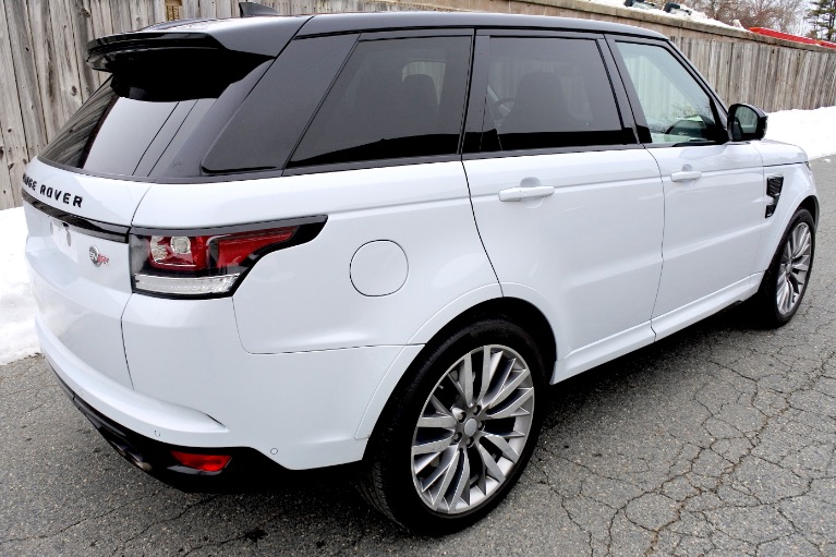 Used 2017 Land Rover Range Rover Sport V8 Supercharged SVR Used 2017 Land Rover Range Rover Sport V8 Supercharged SVR for sale  at Metro West Motorcars LLC in Shrewsbury MA 5