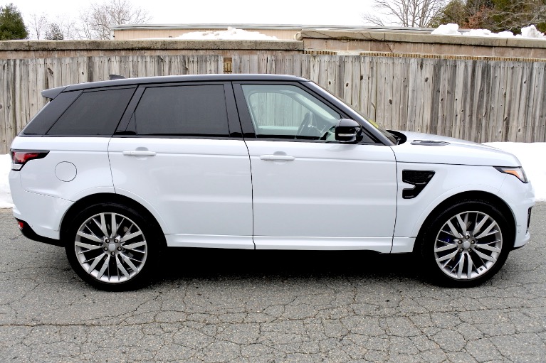 Used 2017 Land Rover Range Rover Sport V8 Supercharged SVR Used 2017 Land Rover Range Rover Sport V8 Supercharged SVR for sale at Metro West Motorcars LLC in Shrewsbury MA 6