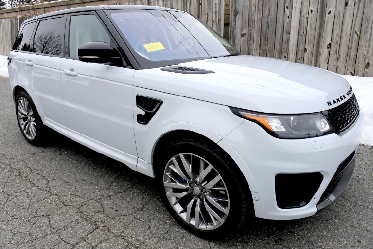 Used 2017 Land Rover Range Rover Sport V8 Supercharged SVR Used 2017 Land Rover Range Rover Sport V8 Supercharged SVR for sale at Metro West Motorcars LLC in Shrewsbury MA 7