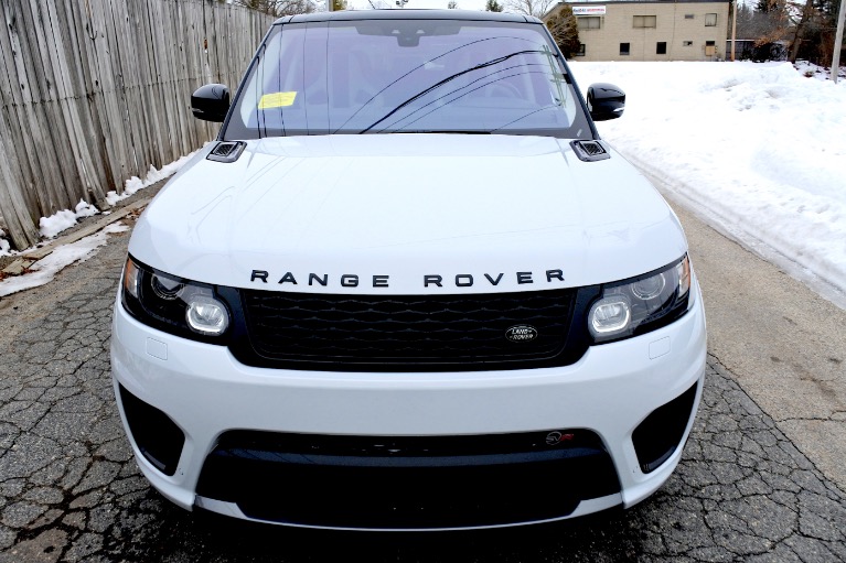 Used 2017 Land Rover Range Rover Sport V8 Supercharged SVR Used 2017 Land Rover Range Rover Sport V8 Supercharged SVR for sale at Metro West Motorcars LLC in Shrewsbury MA 8