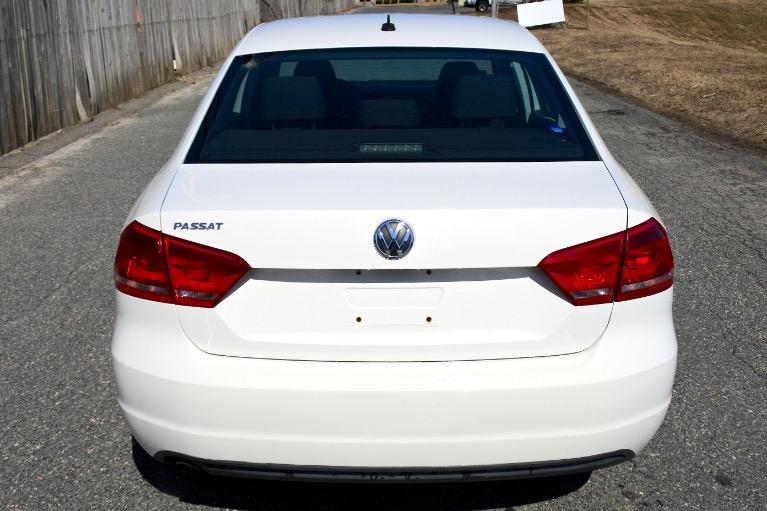 Used 2013 Volkswagen Passat S 2.5 PZEV Used 2013 Volkswagen Passat S 2.5 PZEV for sale at Metro West Motorcars LLC in Shrewsbury MA 4