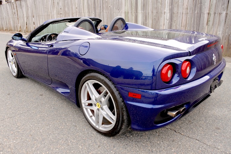 Used 2002 Ferrari 360 2dr Convertible Spider Used 2002 Ferrari 360 2dr Convertible Spider for sale at Metro West Motorcars LLC in Shrewsbury MA 5