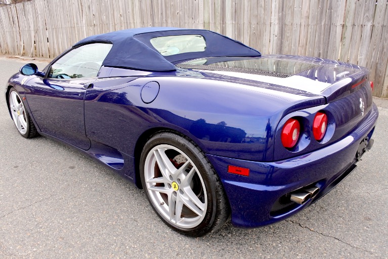 Used 2002 Ferrari 360 2dr Convertible Spider Used 2002 Ferrari 360 2dr Convertible Spider for sale at Metro West Motorcars LLC in Shrewsbury MA 6