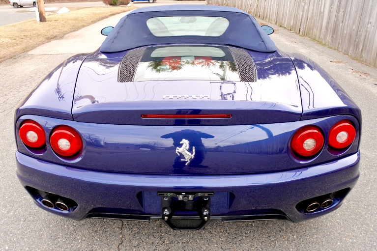 Used 2002 Ferrari 360 2dr Convertible Spider Used 2002 Ferrari 360 2dr Convertible Spider for sale at Metro West Motorcars LLC in Shrewsbury MA 8