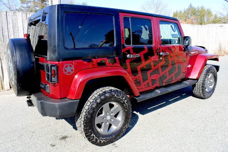 Used 2013 Jeep Wrangler Unlimited Freedom Edition 4WD Used 2013 Jeep Wrangler Unlimited Freedom Edition 4WD for sale at Metro West Motorcars LLC in Shrewsbury MA 5