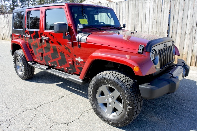 Used 2013 Jeep Wrangler Unlimited Freedom Edition 4WD Used 2013 Jeep Wrangler Unlimited Freedom Edition 4WD for sale at Metro West Motorcars LLC in Shrewsbury MA 7