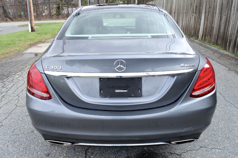 Used 2017 Mercedes-Benz C-class C300 4MATIC Used 2017 Mercedes-Benz C-class C300 4MATIC for sale at Metro West Motorcars LLC in Shrewsbury MA 4