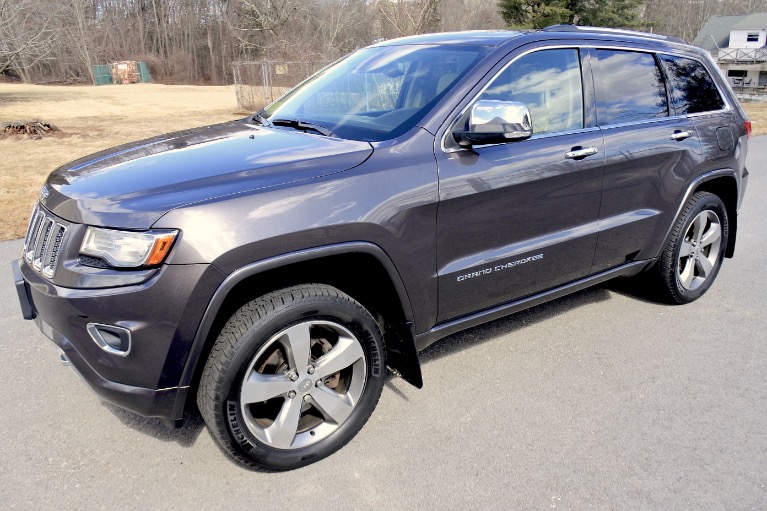 Used 2014 Jeep Grand Cherokee Overland 4WD Used 2014 Jeep Grand Cherokee Overland 4WD for sale  at Metro West Motorcars LLC in Shrewsbury MA 1