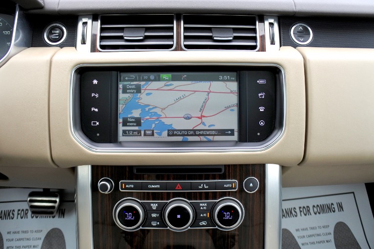 Used 2016 Land Rover Range Rover Supercharged Used 2016 Land Rover Range Rover Supercharged for sale at Metro West Motorcars LLC in Shrewsbury MA 11