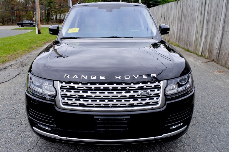 Used 2016 Land Rover Range Rover Supercharged Used 2016 Land Rover Range Rover Supercharged for sale at Metro West Motorcars LLC in Shrewsbury MA 8