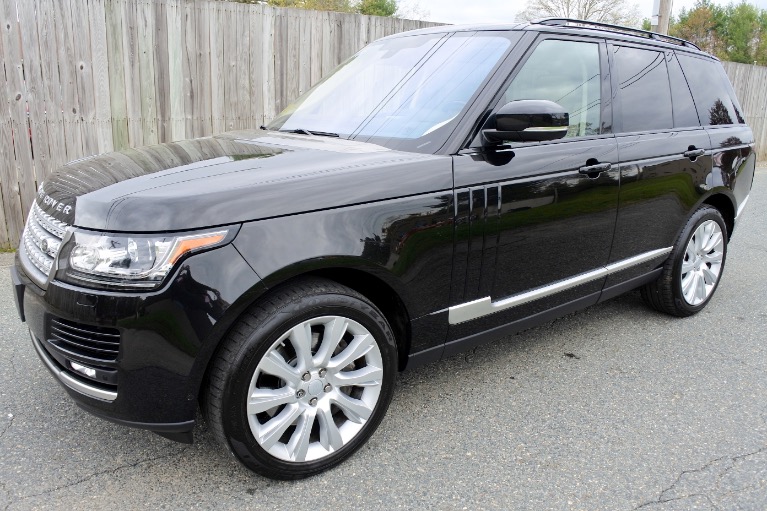 Used 2016 Land Rover Range Rover Supercharged Used 2016 Land Rover Range Rover Supercharged for sale at Metro West Motorcars LLC in Shrewsbury MA 1