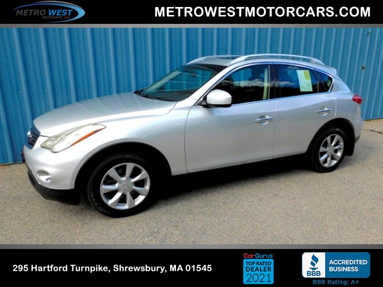 Used 2008 Infiniti EX35 AWD Used 2008 Infiniti EX35 AWD for sale at Metro West Motorcars LLC in Shrewsbury MA 1