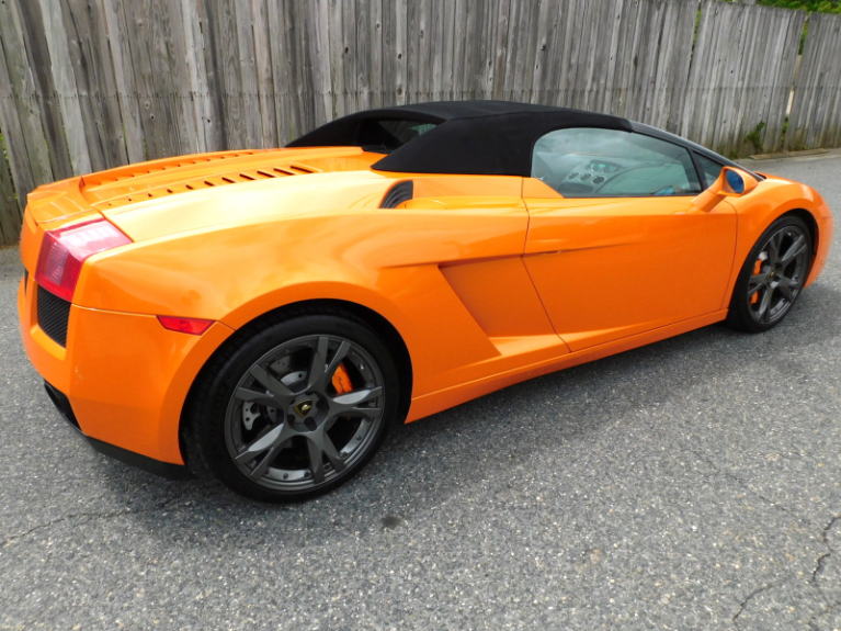 Used 2008 Lamborghini Gallardo Spyder Used 2008 Lamborghini Gallardo Spyder for sale at Metro West Motorcars LLC in Shrewsbury MA 10