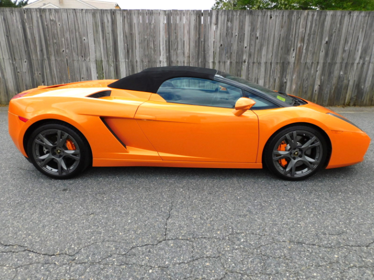 Used 2008 Lamborghini Gallardo Spyder Used 2008 Lamborghini Gallardo Spyder for sale at Metro West Motorcars LLC in Shrewsbury MA 12