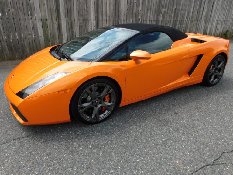 Used 2008 Lamborghini Gallardo Spyder Used 2008 Lamborghini Gallardo Spyder for sale at Metro West Motorcars LLC in Shrewsbury MA 2