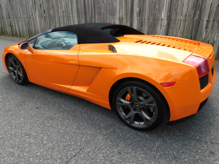 Used 2008 Lamborghini Gallardo Spyder Used 2008 Lamborghini Gallardo Spyder for sale at Metro West Motorcars LLC in Shrewsbury MA 6
