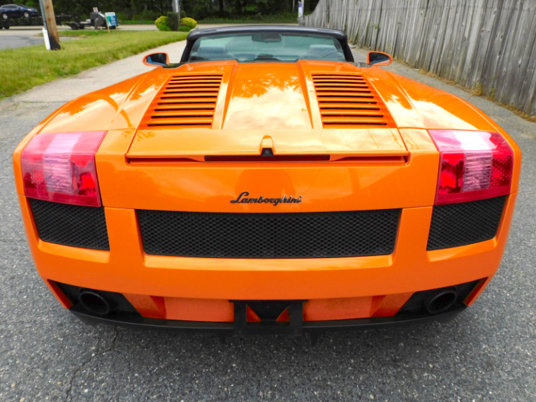 Used 2008 Lamborghini Gallardo Spyder Used 2008 Lamborghini Gallardo Spyder for sale at Metro West Motorcars LLC in Shrewsbury MA 7