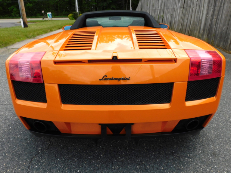 Used 2008 Lamborghini Gallardo Spyder Used 2008 Lamborghini Gallardo Spyder for sale at Metro West Motorcars LLC in Shrewsbury MA 8
