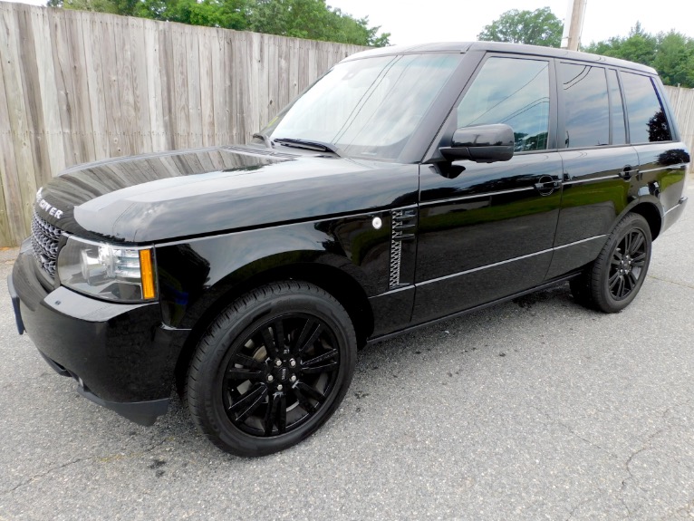 Used 2012 Land Rover Range Rover HSE LUX Used 2012 Land Rover Range Rover HSE LUX for sale at Metro West Motorcars LLC in Shrewsbury MA 1