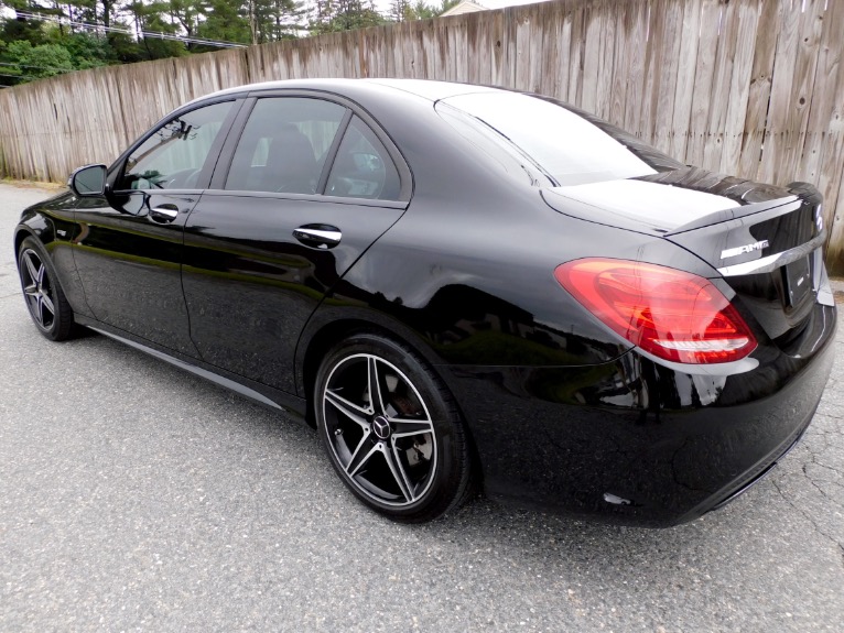 Used 2018 Mercedes-Benz C-class AMG C 43 4MATIC Sedan Used 2018 Mercedes-Benz C-class AMG C 43 4MATIC Sedan for sale  at Metro West Motorcars LLC in Shrewsbury MA 3