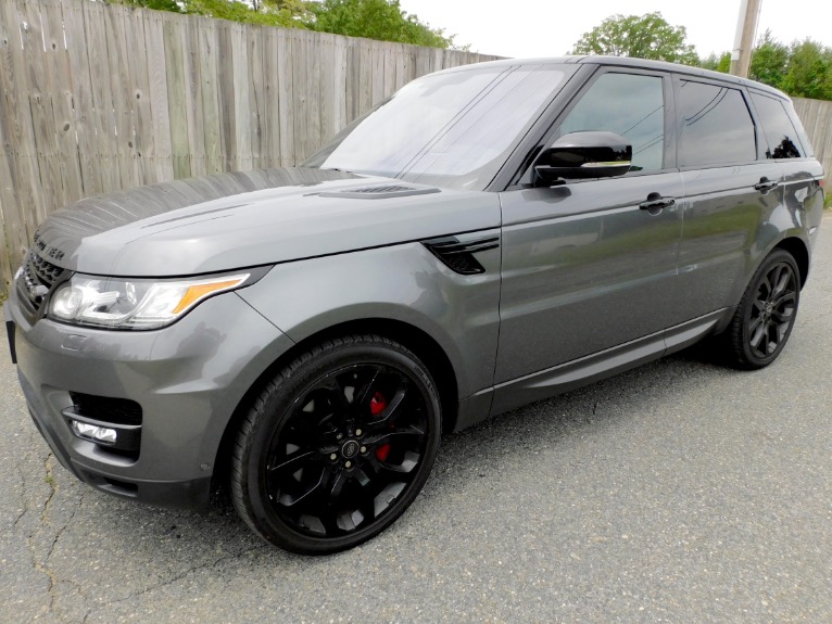 Used 2016 Land Rover Range Rover Sport V8 Dynamic Used 2016 Land Rover Range Rover Sport V8 Dynamic for sale at Metro West Motorcars LLC in Shrewsbury MA 1