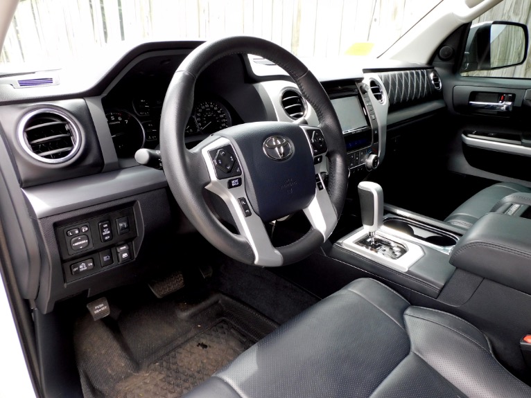 Used 2019 Toyota Tundra 4wd Platinum CrewMax 5.5'' Bed 5.7L (Natl) Used 2019 Toyota Tundra 4wd Platinum CrewMax 5.5'' Bed 5.7L (Natl) for sale  at Metro West Motorcars LLC in Shrewsbury MA 13